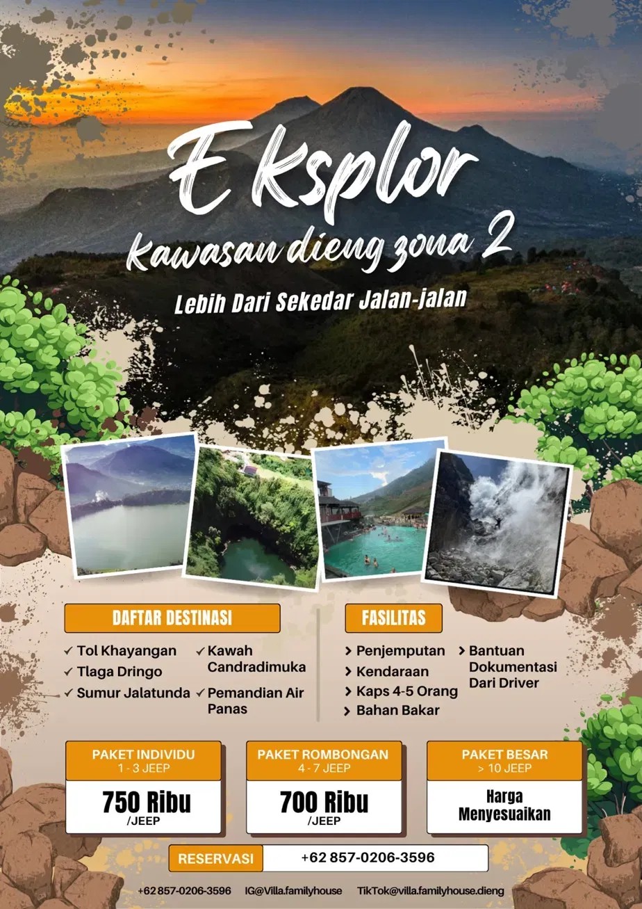 E-ksplor Kawasan Dieng Zona 2